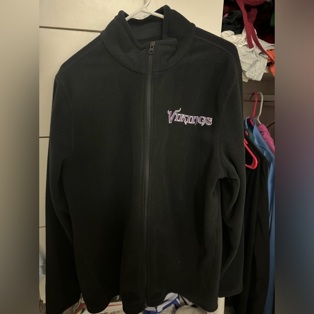 Minnesota Vikings Unisex Fleece Zip Up